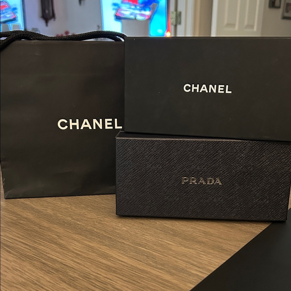 CHANEL Black Shopping Bag